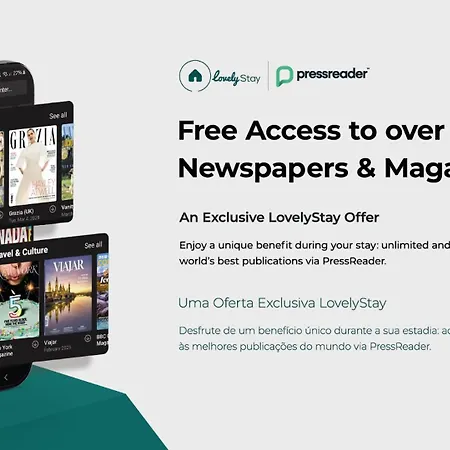 Elegant Downtown 1br Flat W/ Ac By Lovelystay Oporto